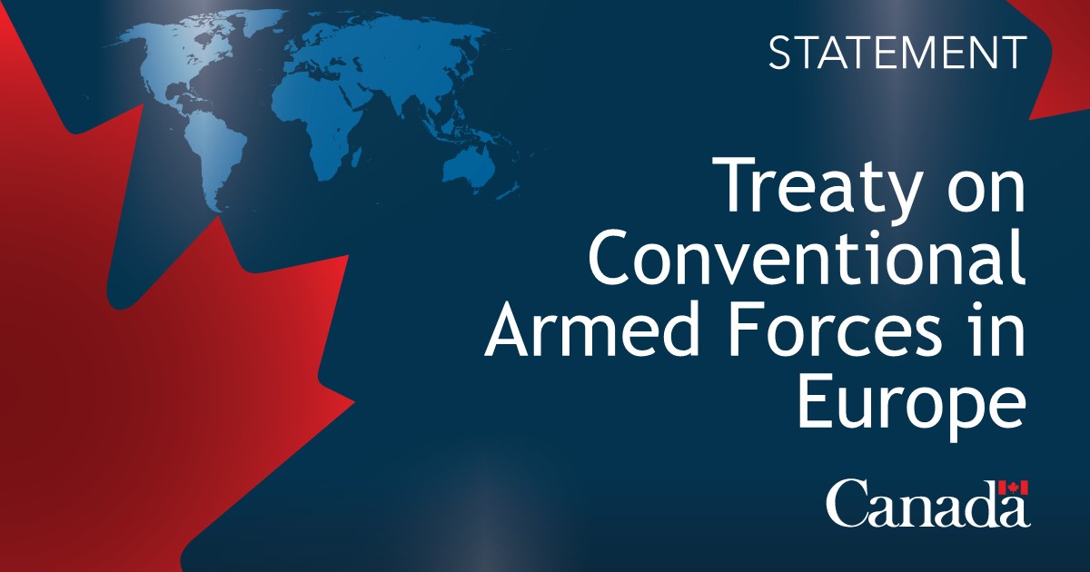 Statement on Russia’s withdrawal from Treaty on Conventional Armed Forces in Europe