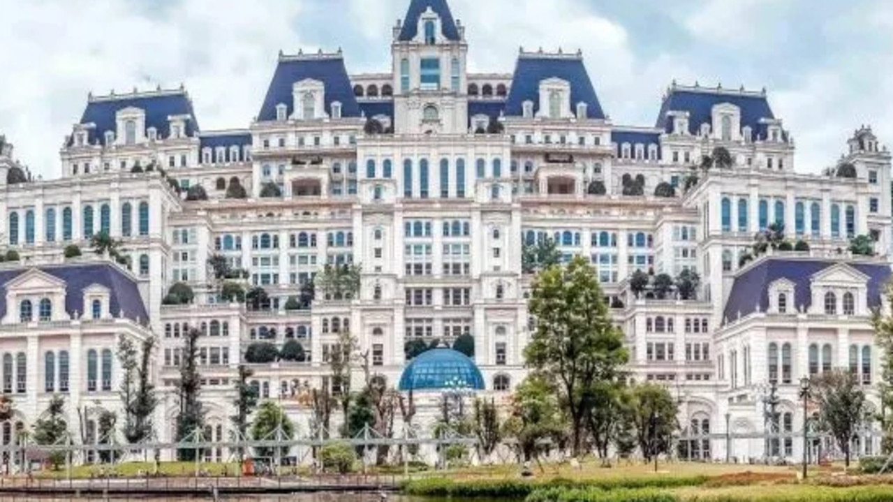 Mystery over who owns China’s eerie guard-patrolled giant mansion dubbed the ‘White House’