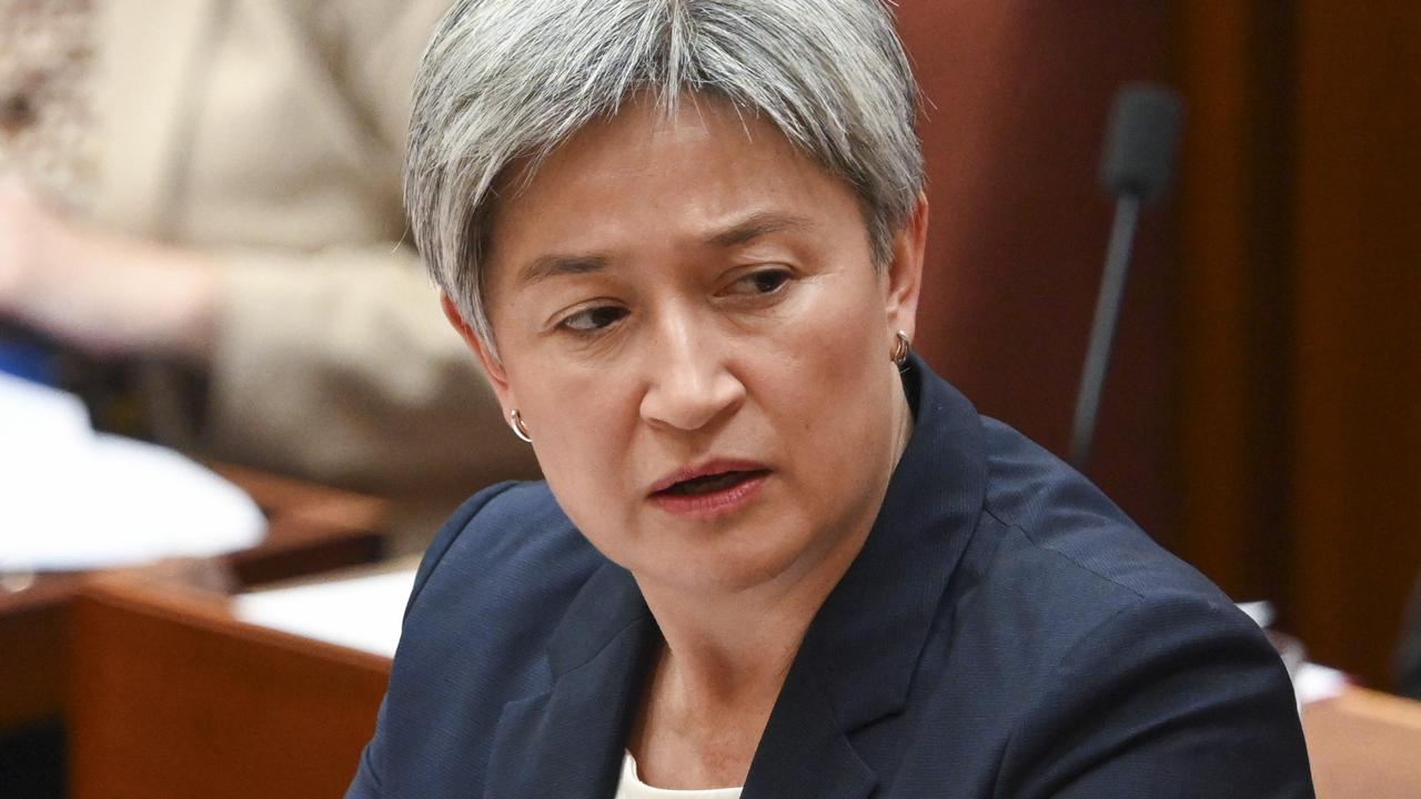 Penny Wong warns China after sonar pulses hit HMAS Toowoomba divers