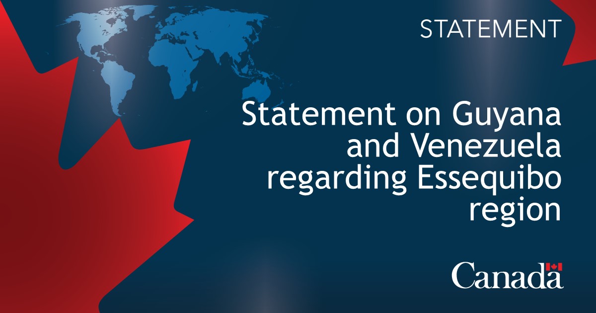 Statement on Guyana and Venezuela regarding Essequibo region