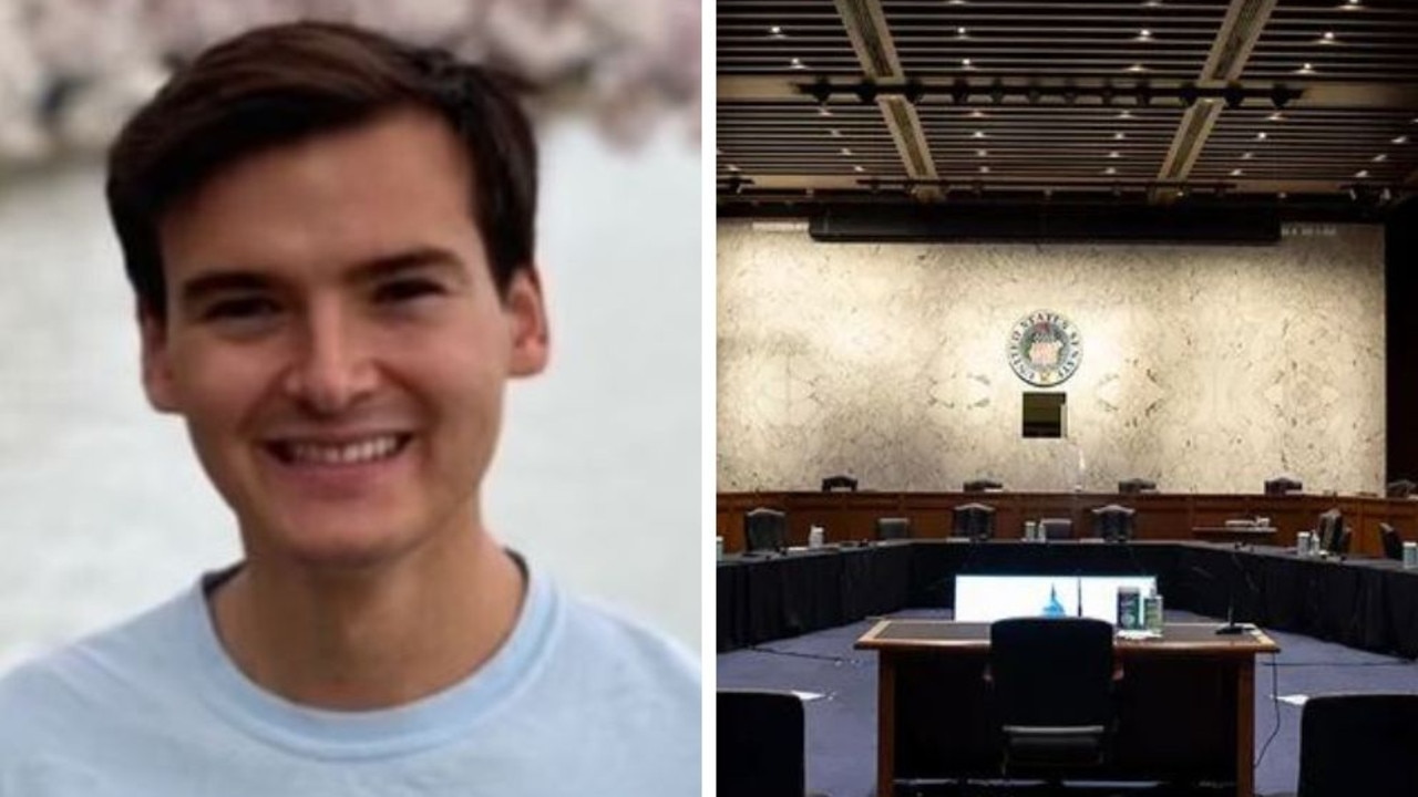 Democrat aide Aidan Maese-Czeropski no longer employed after gay sex tape filmed inside US senate leaked