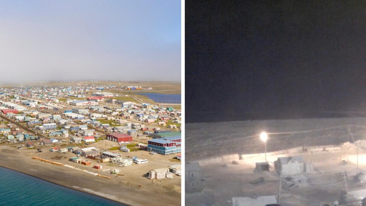 Utqiaġvik (Barrow), Alaska: US City dark for two months