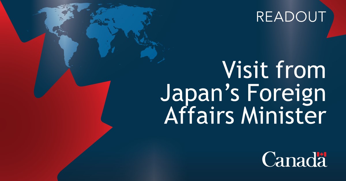 Minister Joly meets with Japan’s Foreign Affairs Minister