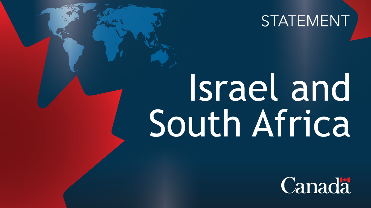 Statement by Minister Joly on the International Court of Justice’s decision on South Africa’s request for provisional measures in its case against Israel