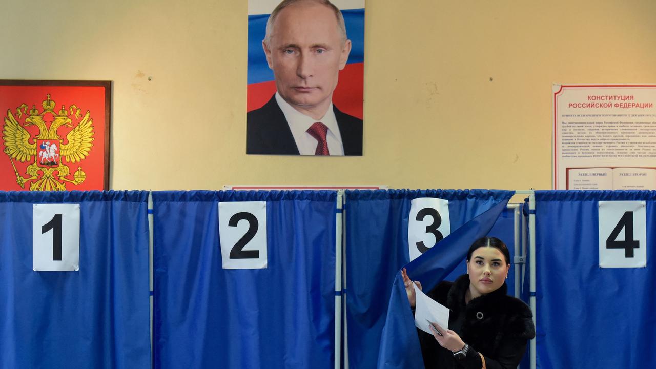 Russian election: Vladimir Putin on track for fifth term