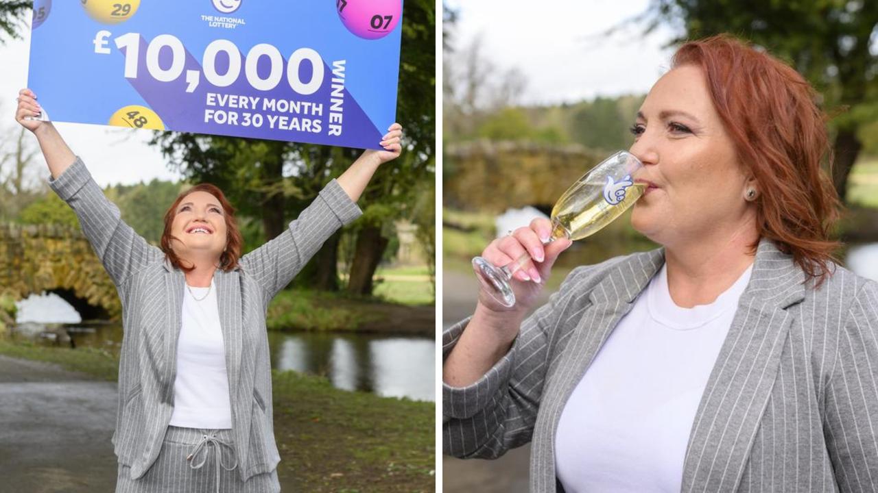 Carer quits her job after winning jackpot worth $19k-a-month for 30 years